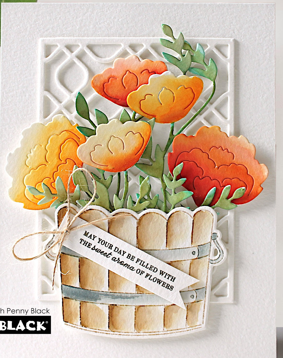 Penny Black - 31-096/51-856 Blooming Barrel (stamp and die set) sold out