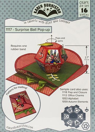 Karen Burniston - 1117 Surprise Ball Pop Up - out of stock