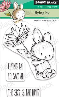 Penny Black - 30-681 Flying By Mini & 51-626 Bundle Stamp & Die Set