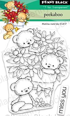 Penny Black - 30-685 Peek-a-boo,51-617 die cut bundle