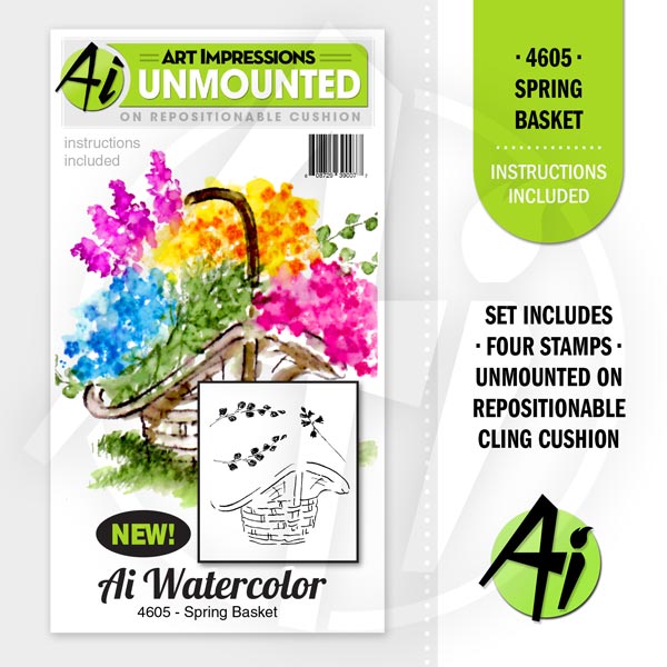 Art Impressions - 4605 Spring Basket* -