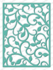 Impression Obsession die - 473-YY Large Flourish Background