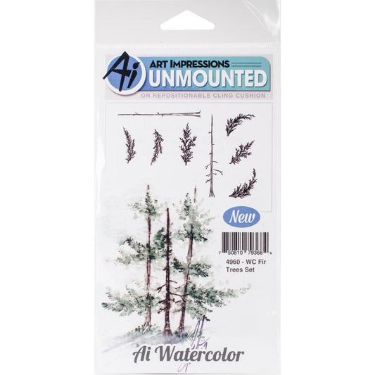 Art Impressions - 4960 WC Fir Trees*