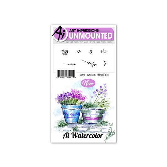 Art Impressions - 5009 WC Mini Flower Set*