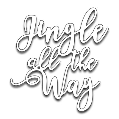 Penny Black 51-257 Jingle All The Way die..