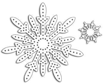 Penny Black 51-376 Stitch A Snowflake Metal Die..