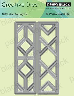 Penny Black - 51-649 Geometric Frames die