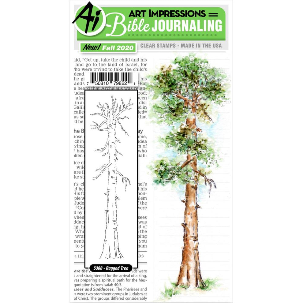 Art Impressions - 5388 Rugged Tree* – Michelle's Cards & Stamps