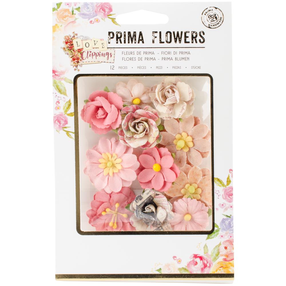 Prima - Love Clippings Flowers - You Are My World (594473)