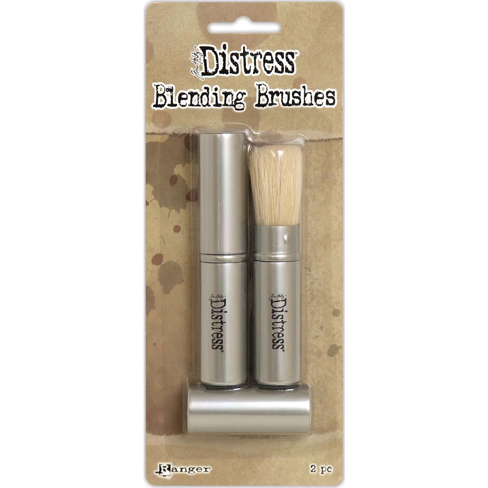 Tim Holtz Distress Retractable Blending Brush 2/pkg (TDA62240)