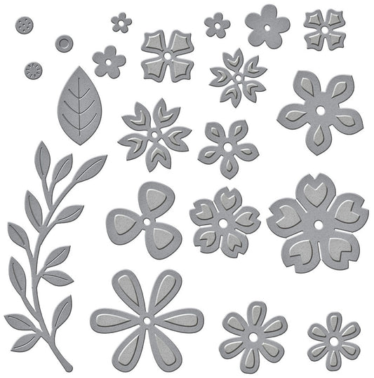 Spellbinders S3420 Petite Floral Potpourri _ sold out