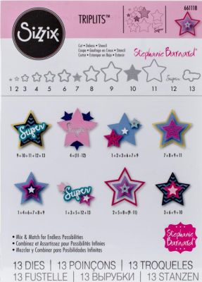 Sizzix 661118 Stars..*