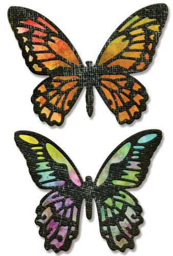 Sizzix Die - 661182 Detailed Butterflies..*