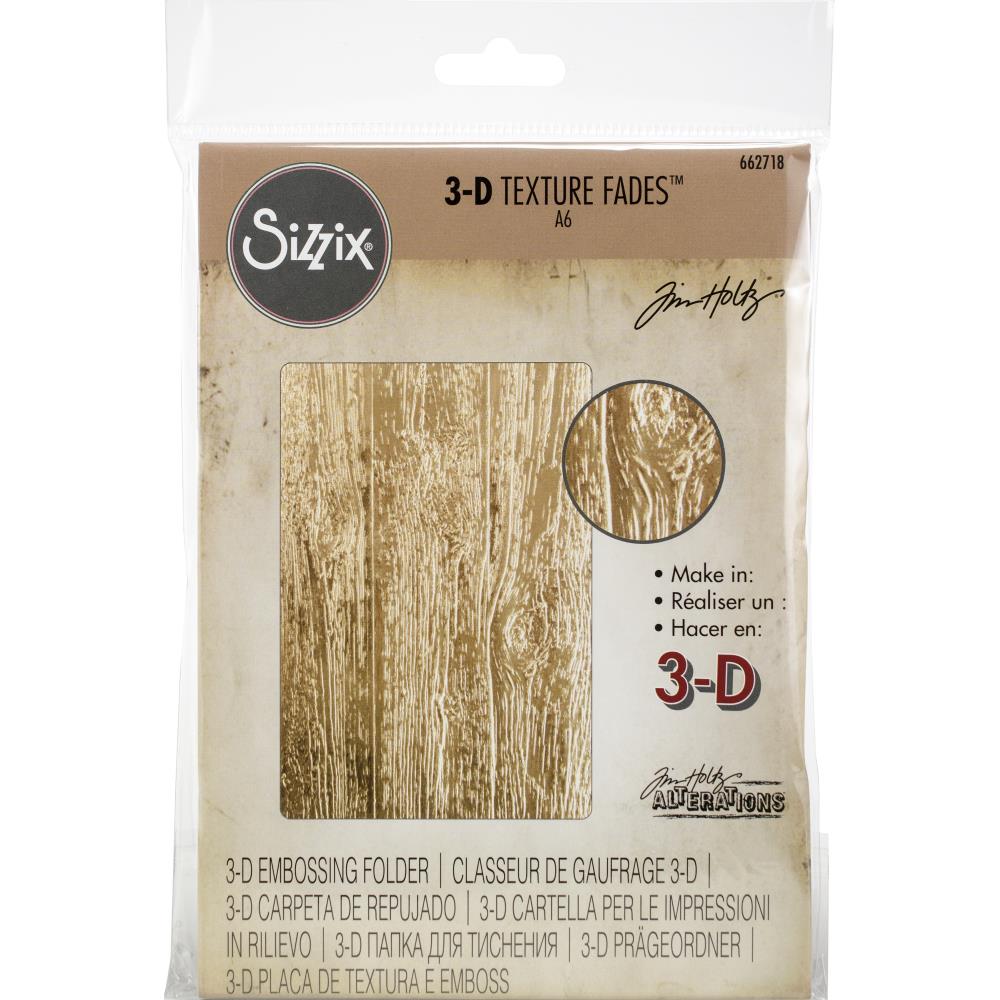 Tim Holtz / Sizzix - 662718 Texture Fades - Lumber*