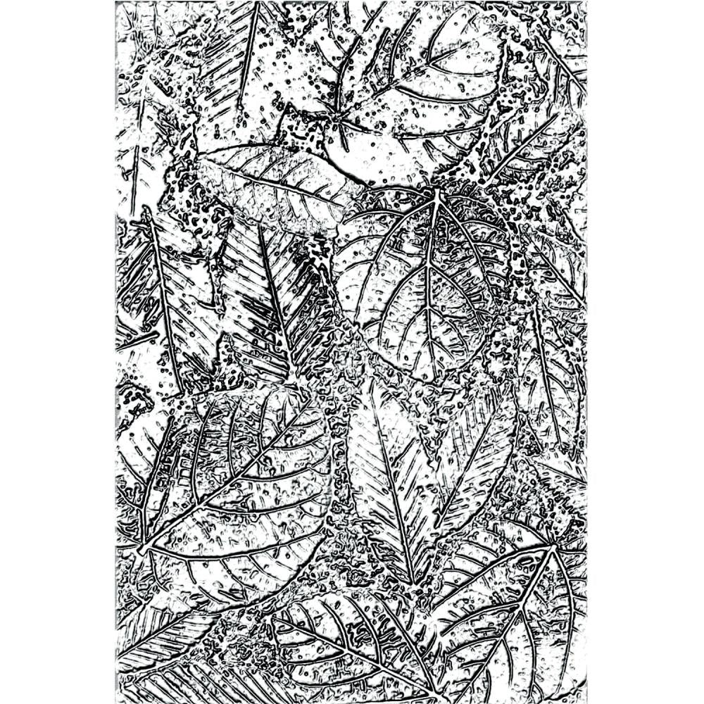 Tim Holtz / Sizzix - 665252 Foilage 3D Texture Fades Embossing Folder