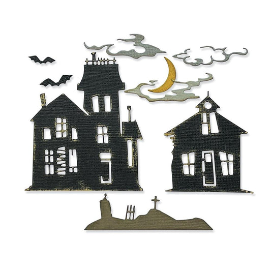 Tim Holtz / Sizzix - 665560 Ghost Town #2* - sold out