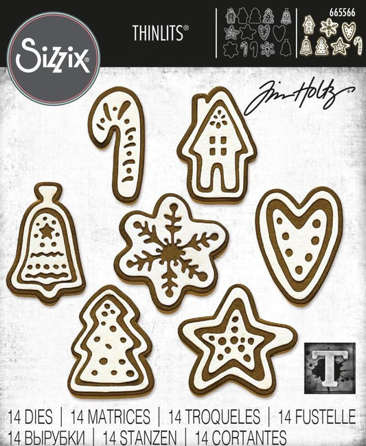 Tim Holtz / Sizzix - 665566 Christmas Cookies*