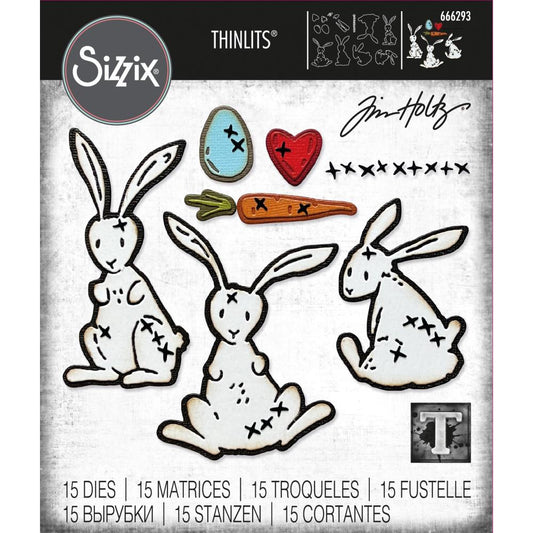 Tim Holtz / Sizzix - 666293  Bunny Stitch*