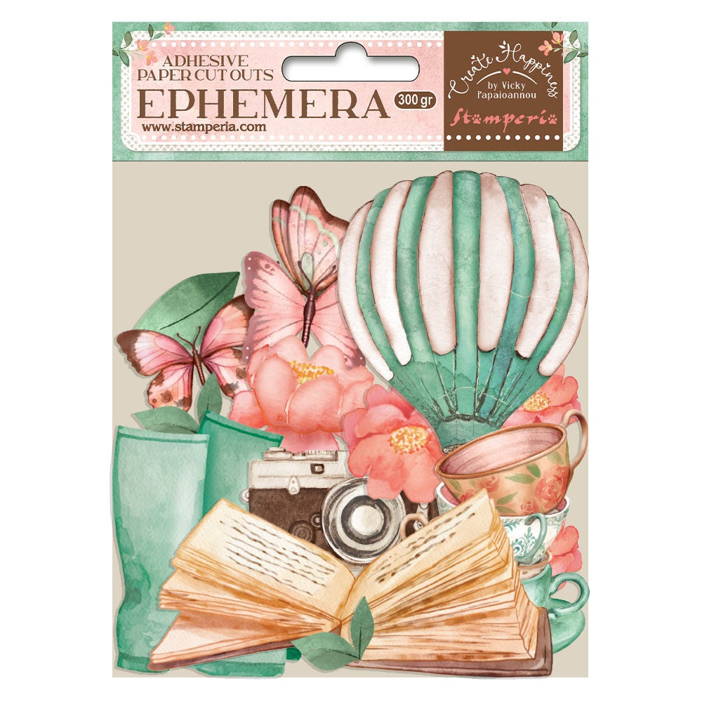 Stamperia - Create Happiness - Pink Dream Ephemera pack