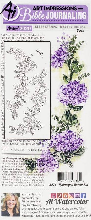 Art Impressions - AI5271 Hydrangea*