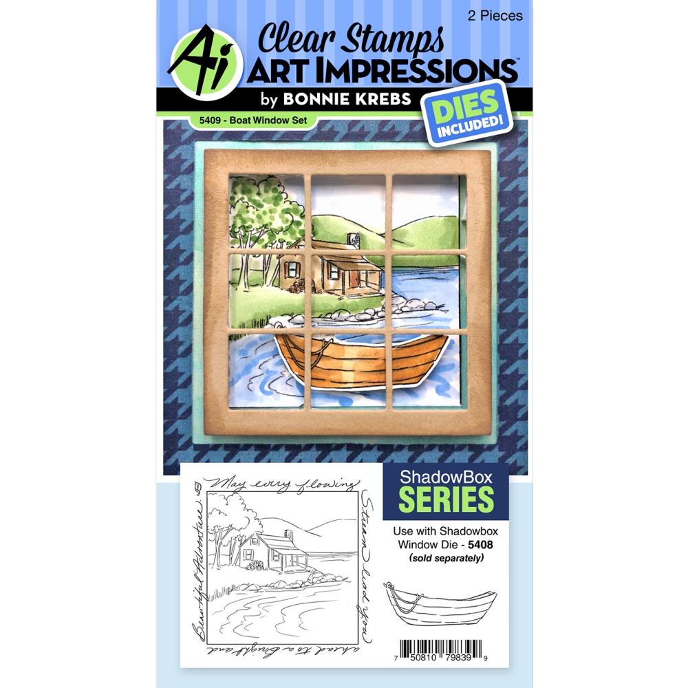 Art Impressions - AI5409 Boat Window Accessory stamp & die*