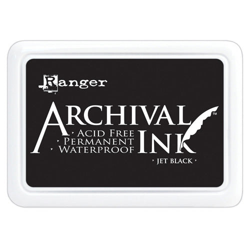 Archival Ink Pad - Jet Black - out of stock