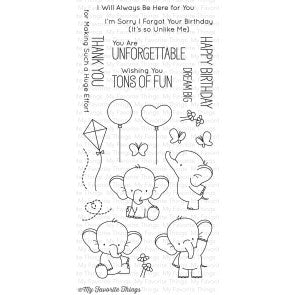 My Favorite Things - Adorable Elephants stamps..