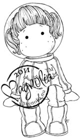 Magnolia Rubber Stamps - Astronaut Tilda*