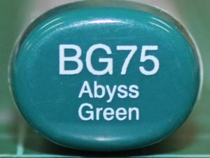 Copic Sketch - BG75 Abyss Green
