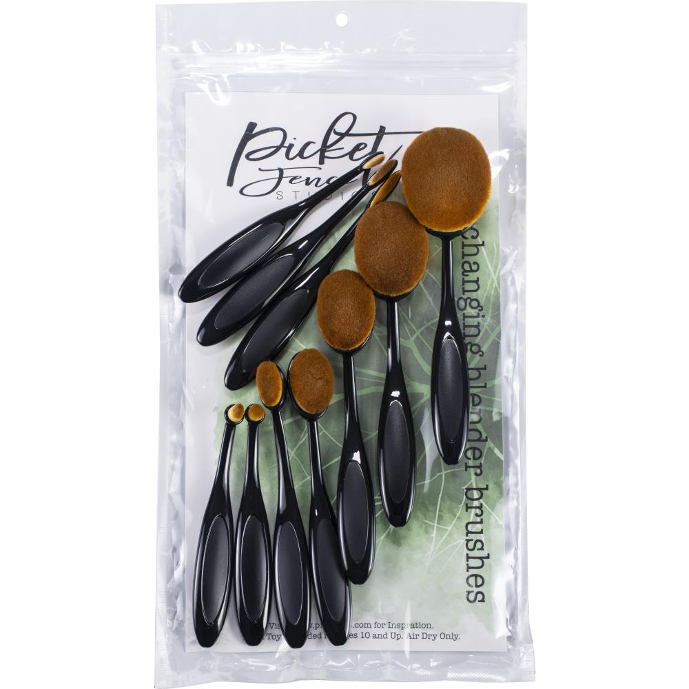 Picket Fence - BR100 Blender Brushes - set of 10