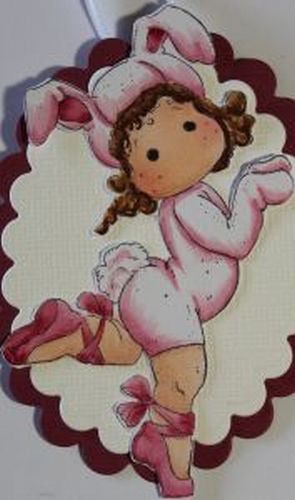 Magnolia Rubber Stamp - Ballerina Bunny Tilda