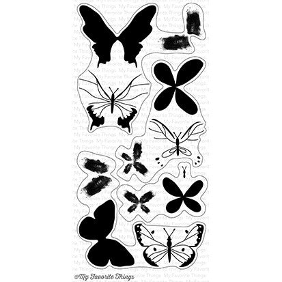 My Favorite Things - Beautiful Butterflies stamp set...........