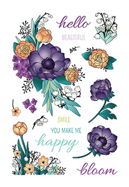 LDRS - Beautiful Blooms stamp
