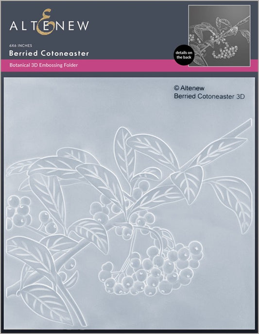 Altenew - Berried Cotoneaster 3D Embossing Folder*