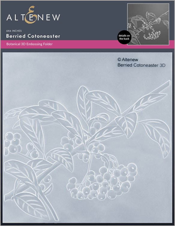 Altenew - Berried Cotoneaster 3D Embossing Folder*