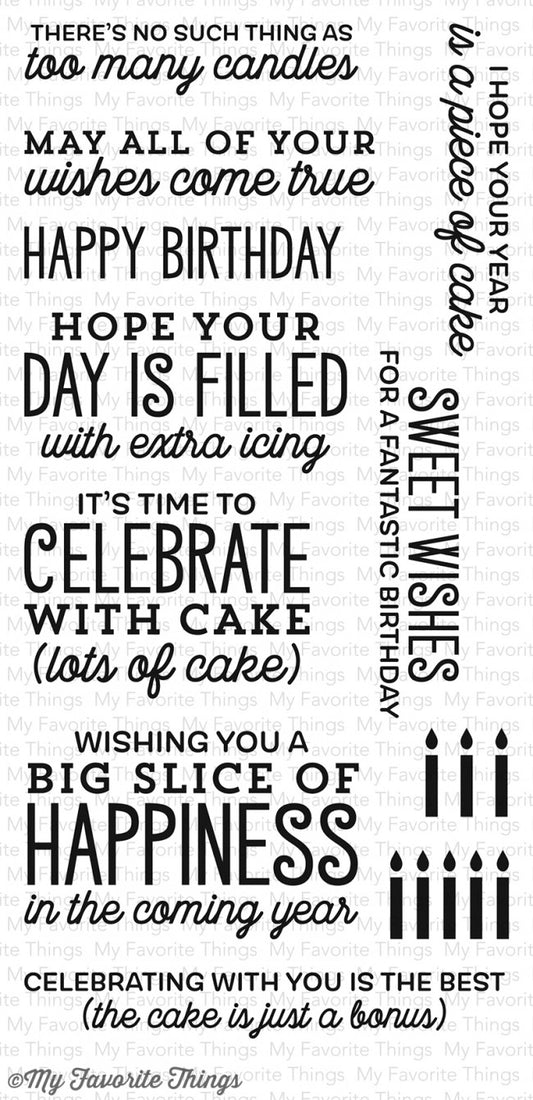 My Favorite Things - CS133 Big Birthday Sentiments..