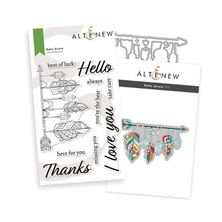 Altenew - Boho Arrow (stamp & die set)