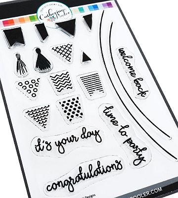 Catherine Pooler - Build A Bunting (stamp & die set)