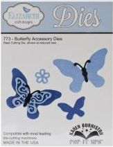 Elizabeth Crafts Die - 773 - Butterfly Accessory..