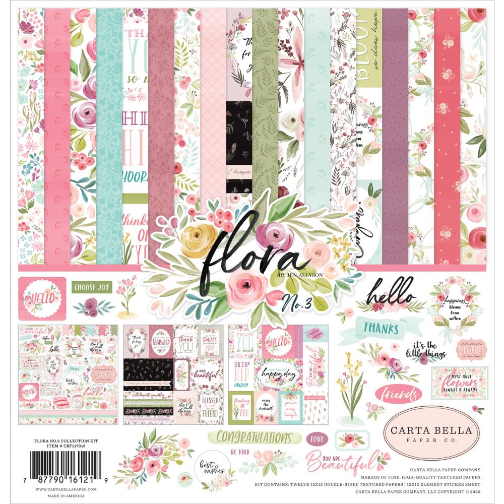 Echo Park - Flora No 3 - CBF117016 Collection Kit