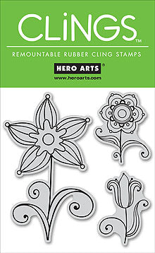 Hero Arts - CG128 Three Flowers.*