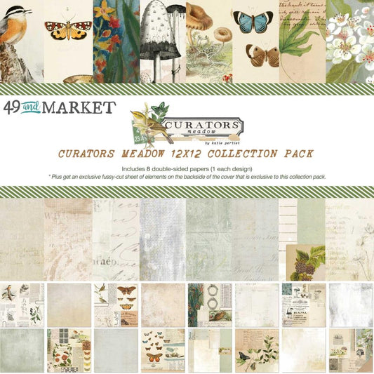 49&Market (CM36752) Curators Meadow 12x12 Paper Pad*
