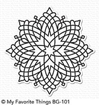 My Favorite Things - Captivating Mandala Background stamp