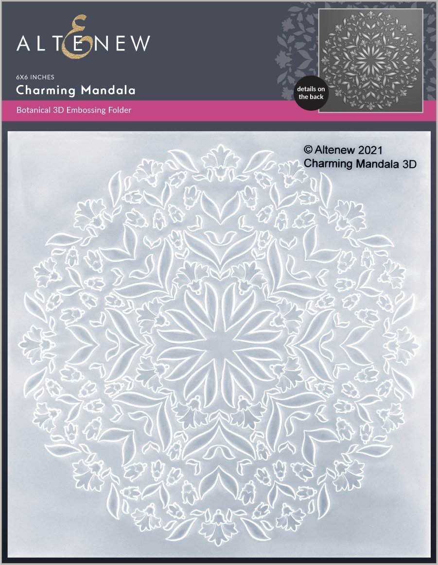 Altenew - Charming Mandala 3D Embossing Folder*