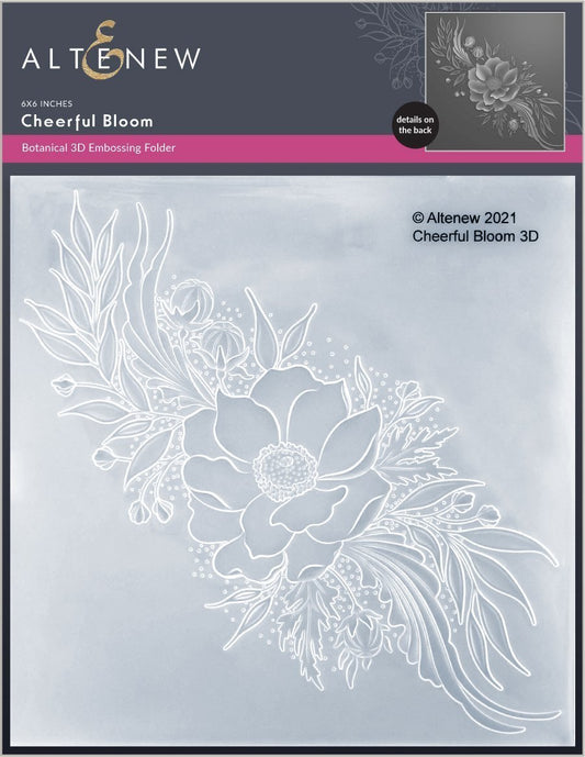 Altenew - Cheerful Bloom 3D Embossing Folder* - sold out