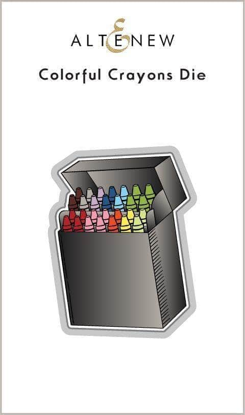 Altenew - Colourful Crayon die set