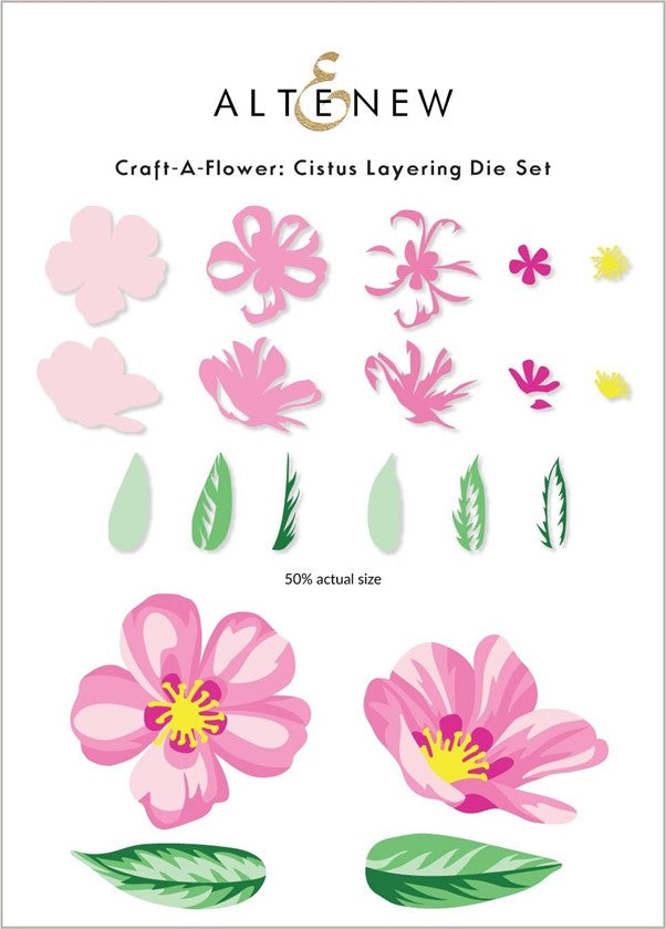 Altenew - Craft A Flower: Cistus Layering Die