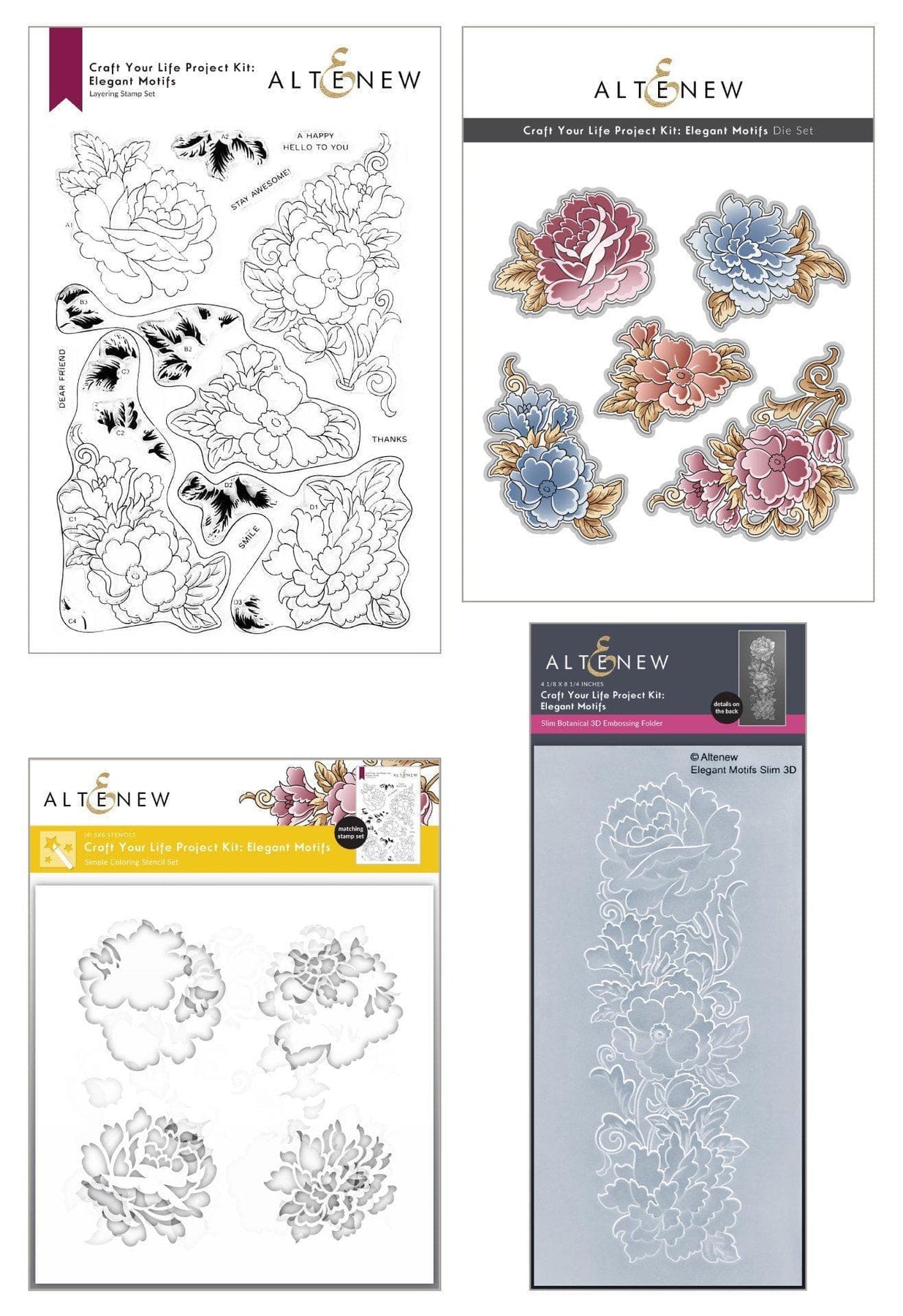 Craft Your Life Project Kit: Elegant Motifs*