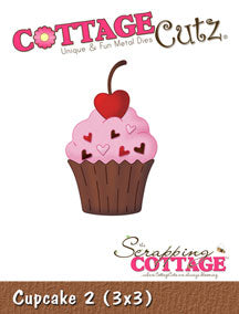 Cottage Cutz - Cupcake #2 3x3