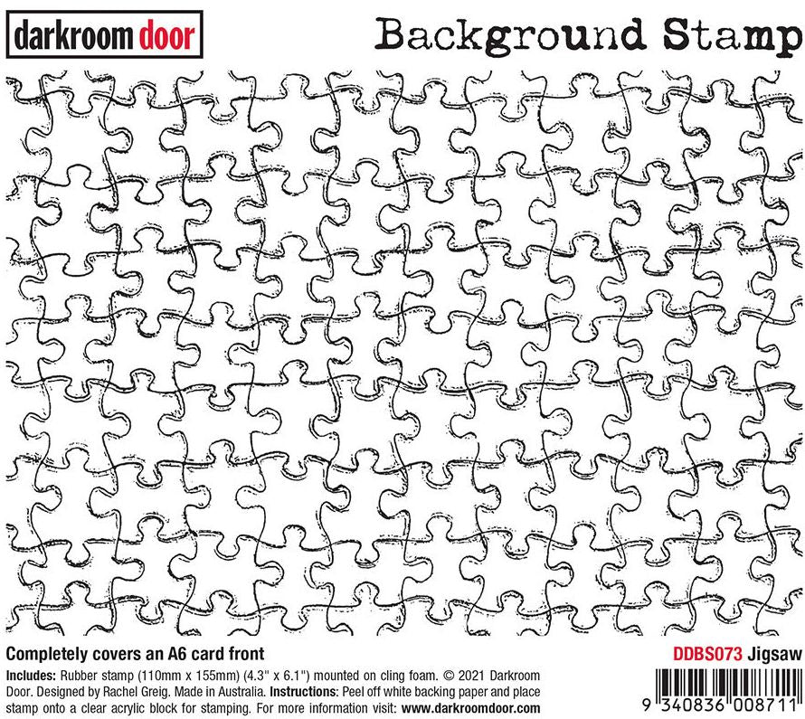 Darkroom Door - Background Stamp DDBS073 Jigsaw